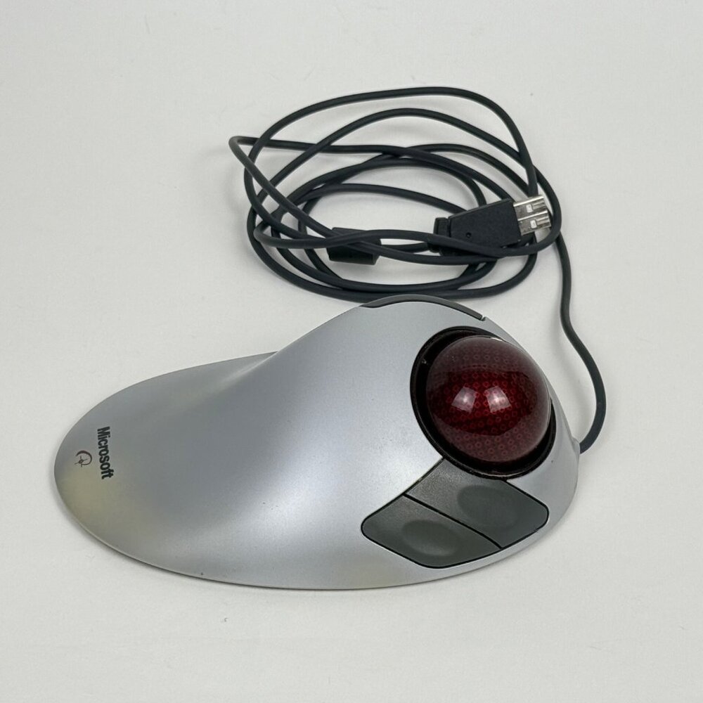 Microsoft Trackball Explorer 1.0 PS2 USB Compatible X08-70390